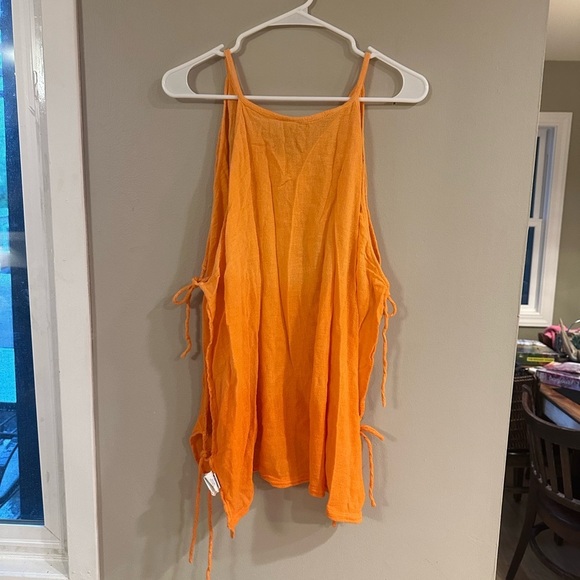Rip Curl Ombré Orange Beach Cover Up Size M - Picture 6 of 6